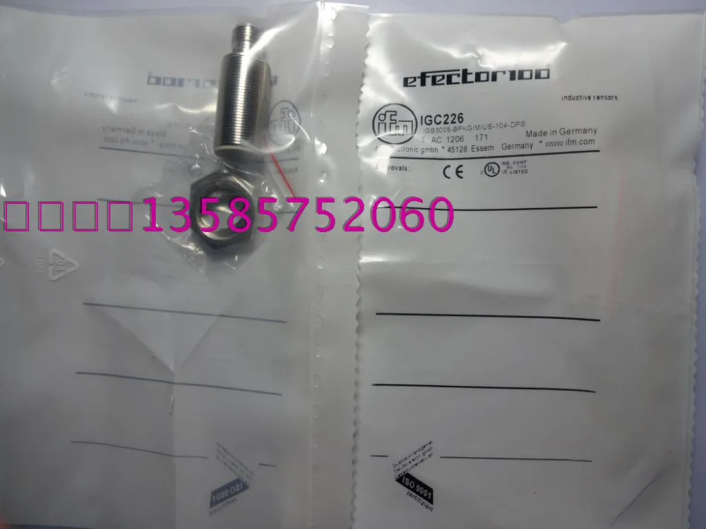 IGC226 IFM High Quality New Proximity Switch Sensor Warranty For One Year | Электронные компоненты и