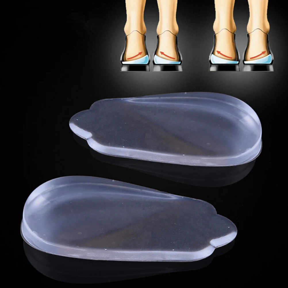 1 пара силиконовых поддерживающих подушечек для высоких каблуков, ортопедические стельки для плоскостопия, корректор для обуви, уход за ногами для женщин