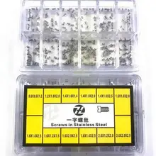 Крошечные винты из нержавеющей стали, Наборы инструментов для очков и часов, аксессуары для ремонта часов