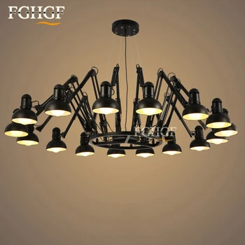 

Vintage American Style Chandelier Light Spider Lustres Surface Mounted Lamp Fixtures Lamp for Bedroom, Restaurant,Living Room