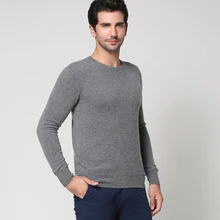 POEM&HEART 2017 New Europe America Autumn Winter Korean O-Neck Men Knitwear Pure Color Cashmere Wool Sweater Men Pullovers Joker