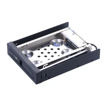 Uneatop ST2514B Single Bay 2.5″ Aluminum Case SATA HDD Internal Enclosure Black Door