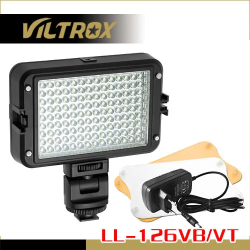 Viltrox LL-126VT светодиодный Регулируемый яркий мигающий светодиодный 4,5 Вт для цифровых видеокамер новое поступление