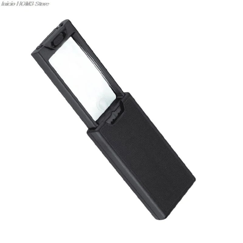 

Multi-purpose Pull-out Magnifying Glass Drawer Type Two Lenses With Three LED Lights Portable Magnifying Glass