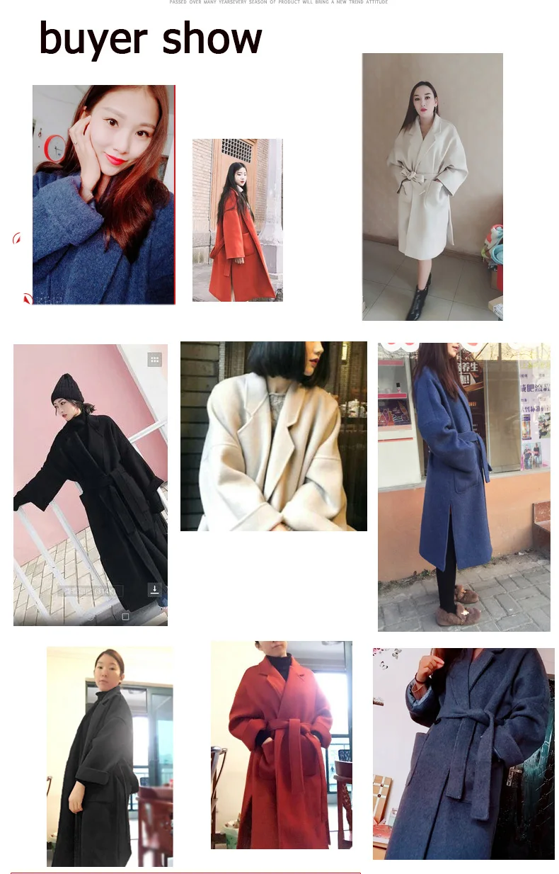 AYUNSUE женское Элегантное синее шерстяное пальто офисная одежда осень зима теплые толстые женские стеганые Длинные куртки manteau femme LX1888