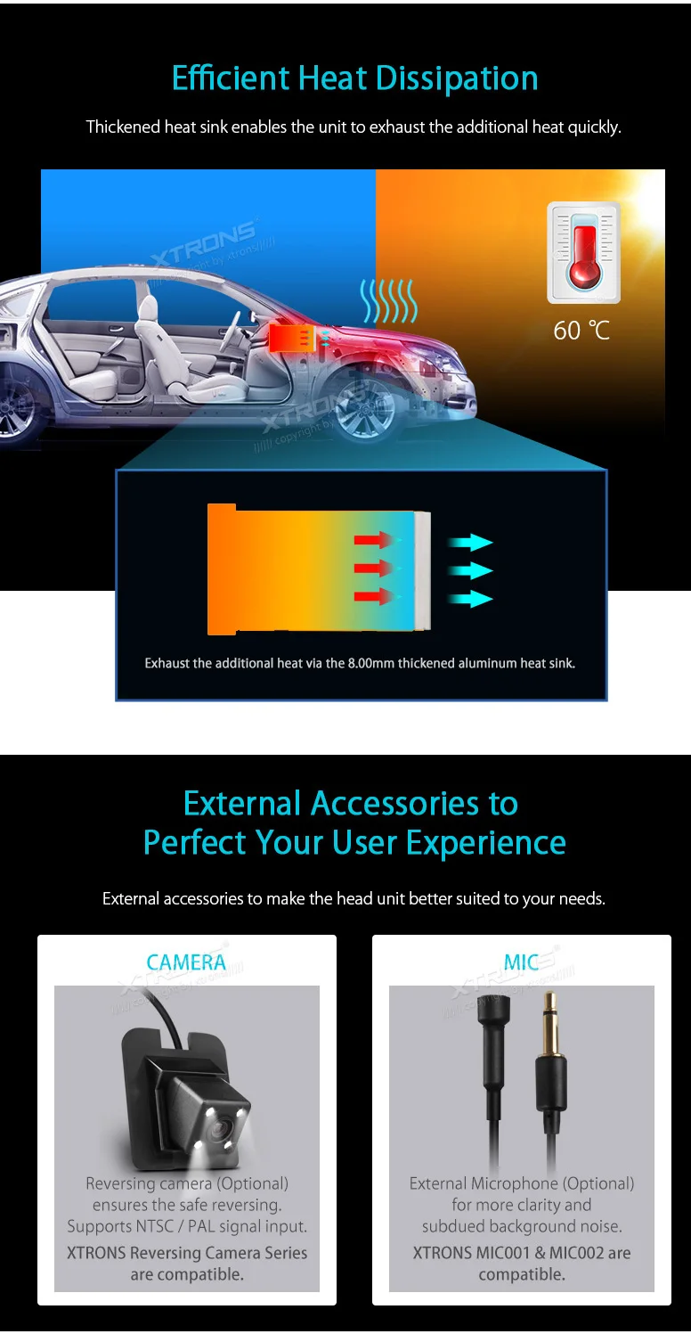 Flash Deal XTRONS Universal 6.95" HD Digital Touch Screen Double Din Car autoradio Stereo Radio DVD Player GPS Navigation SD USB SWC 1080P 14
