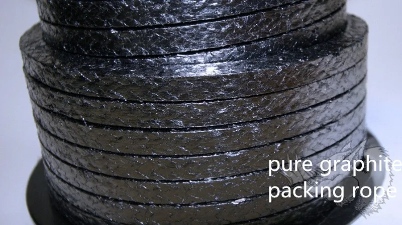 8 8mm Pure Graphite Packing 1 Meter High Cycle Valve Stem Packing Pure Flexible Graphite Sealing Graphite Seals Graphite Packingstem Valve Aliexpress