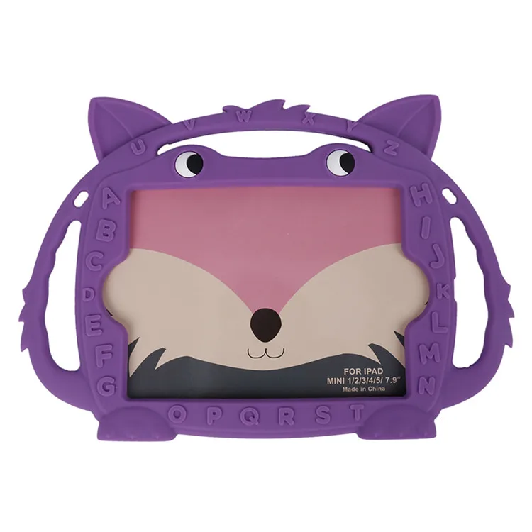 

Washable Shockproof Silicone Soft Case For iPad Pro 11 2018 Tablet Cover Children Kids Cartoon Fox New Design Kickstand Portable
