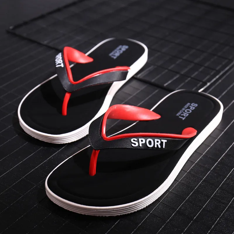 

Man Slippers Beach Flip Flops Men Sandals Designer Summer Slippers Men Home Shoes Mens Slides Flip Flops Pantuflas De Hombre