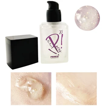 

ZD Gel Primer Makeup Base Face Gold Foil Foundation Primer Oil Control Professional Matte Make Up Pores Brand Cosmetic 50ML D002