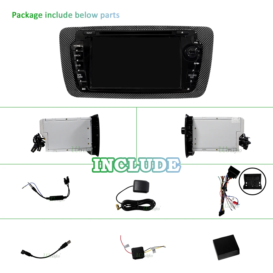 Sale DSP AV Output Android 9.0 64G 2 DIN DVD PLAYER For SEAT IBIZA 4G RAM 8 Core GPS Navigation Radio Stereo Navigation IPS SCREEN PC 31
