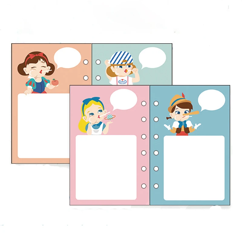 Kawaii Канцтовары еженедельник блокнот бумага цвет внутри страницы планировщик