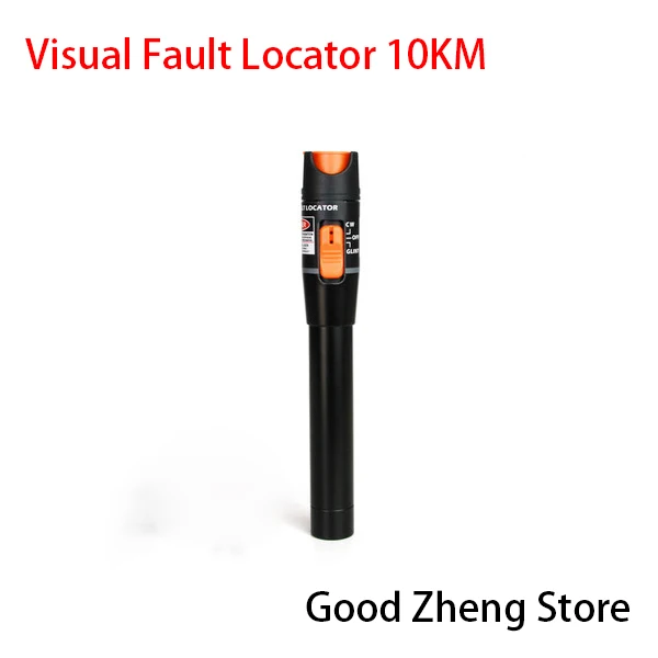 

Red Laser Light Fiber Optic Cable Tester Visual Fault Locator Checker for 10KM