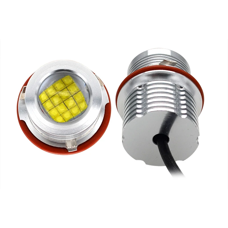SKYJOYCE LED Ангельские Глазки E39 80 Вт набор маркеров 6500 К кольцо с белым отверстием