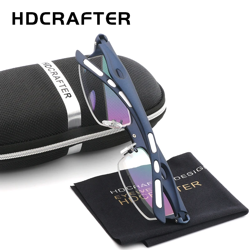 HDCRAFTER светильник, очки для близорукости, оправа для мужчин, очки TR90, оправы для очков, оптические компьютерные очки, очки для мужчин s, простые очки