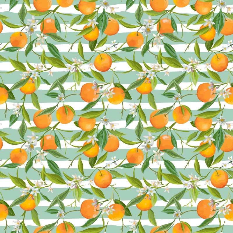 Laeacco Cartoon Stripes Oranges Lemon Pomegranate Baby Photography Background Customized Photographic Backdrops For Photo Studio