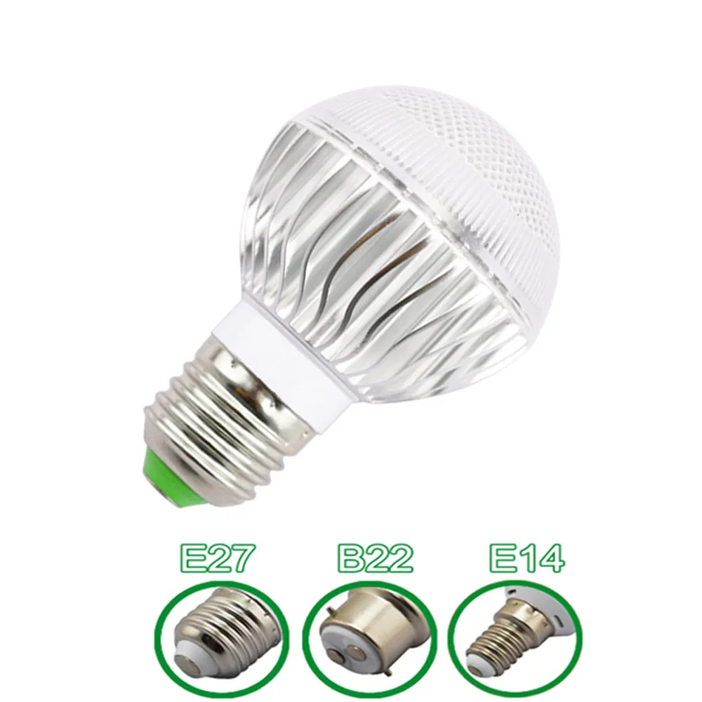 Светодиодная RGB лампочка E27 E14 B22 3 Вт 265 в разноцветная диммируемая лампа с