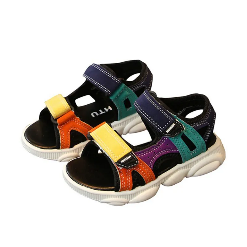 

Summer Kids Scandals Baby Boys Breathable Anti-Slip Shoes Boys Sandals Toddler Soft Soled Sneakers