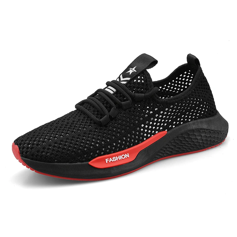 

2019 summer mesh men shoes lightweight breathable men casual shoes running Classic comfortable slip on loafers sport shoes