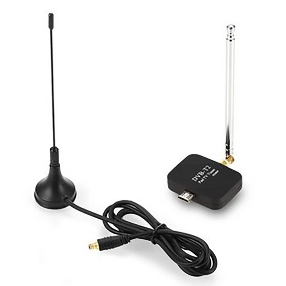 TV Receiver Micro Smart DVB T2 Mini Satellite TV Tuner Micro USB DVB-T2 Signal Digital Receiver for Android Phone Smartphone