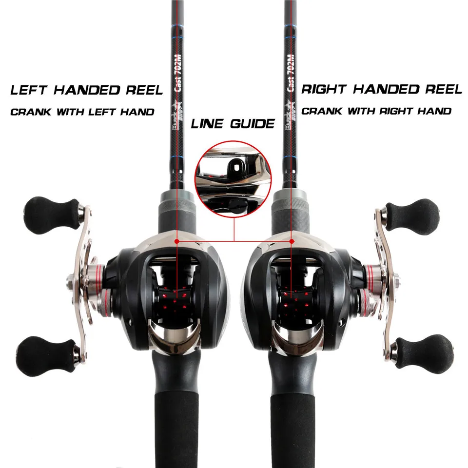Maximumcatch Maxcatch Baitcasting بكرة 10 + 1 BB 6.3: 1/7. 0:1 8 KG ماكس السحب فائقة ضوء الطرد المركزي الفرامل نظام الصيد بكرة