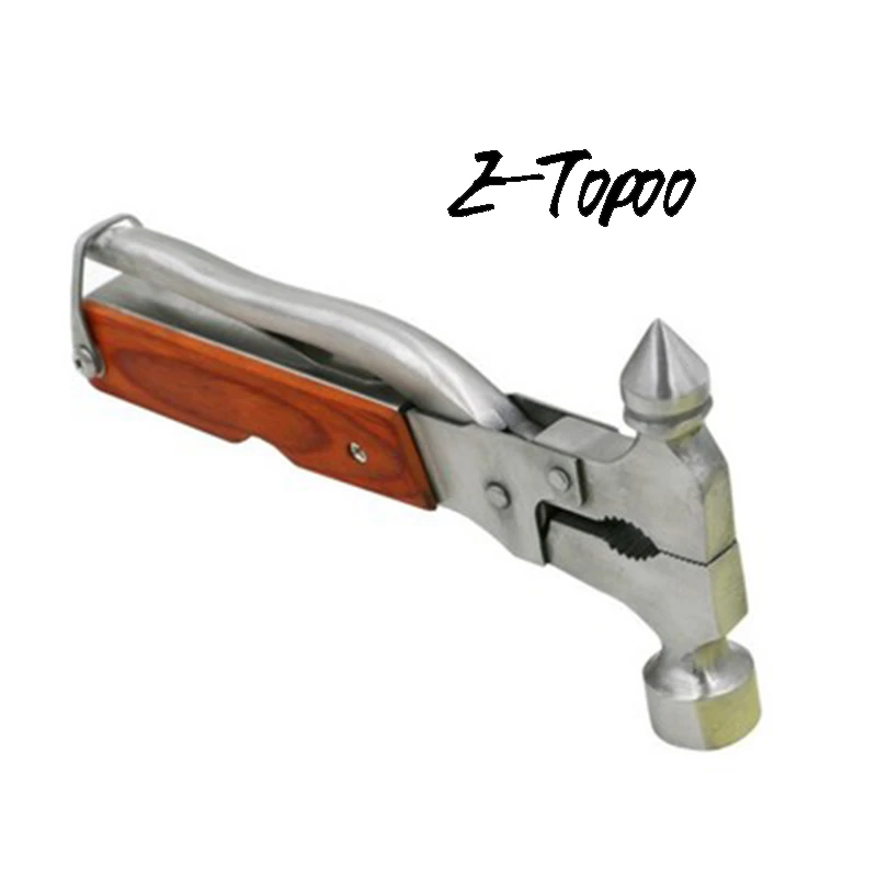 160mm Multi Function Safety Hammer Stainless Steel Hammer Combination
