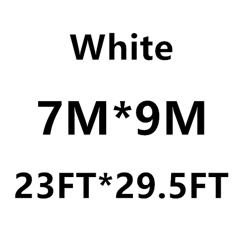 VILEAD 7 м x 9 м(23FT x 29,5 футов) Белоснежка цифровая камуфляжная сеть военный армейский Камуфляжный сетчатый солнцезащитный крем солнцезащитный навес палатка - Цвет: White