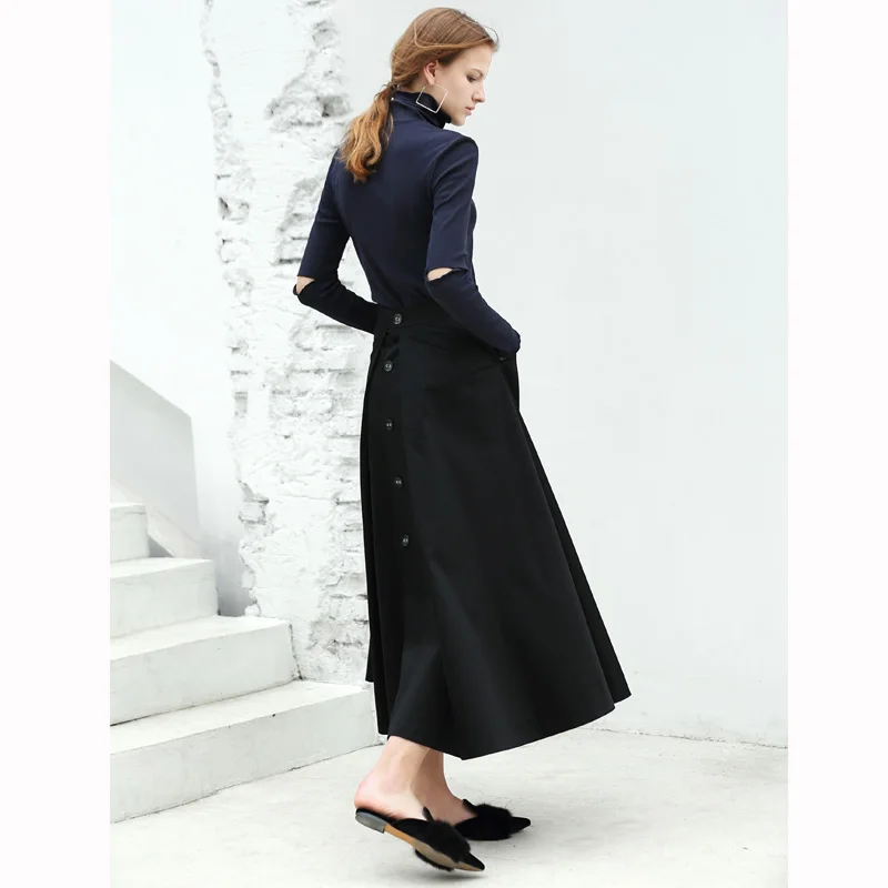 Amii المرأة الحد الأدنى 2019 الخريف تي شيرت مشروط شيك الياقة المدورة حفرة كم كوع تي أنثى قمم Amii المرأة الحد الأدنى 2019 الخريف تي شيرت مشروط شيك الياقة المدورة حفرة كم كوع تي أنثى قمم