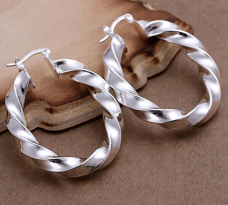 

Selling 925 sterling silver silver ladies fashion jewelry beautiful ring earrings gifts