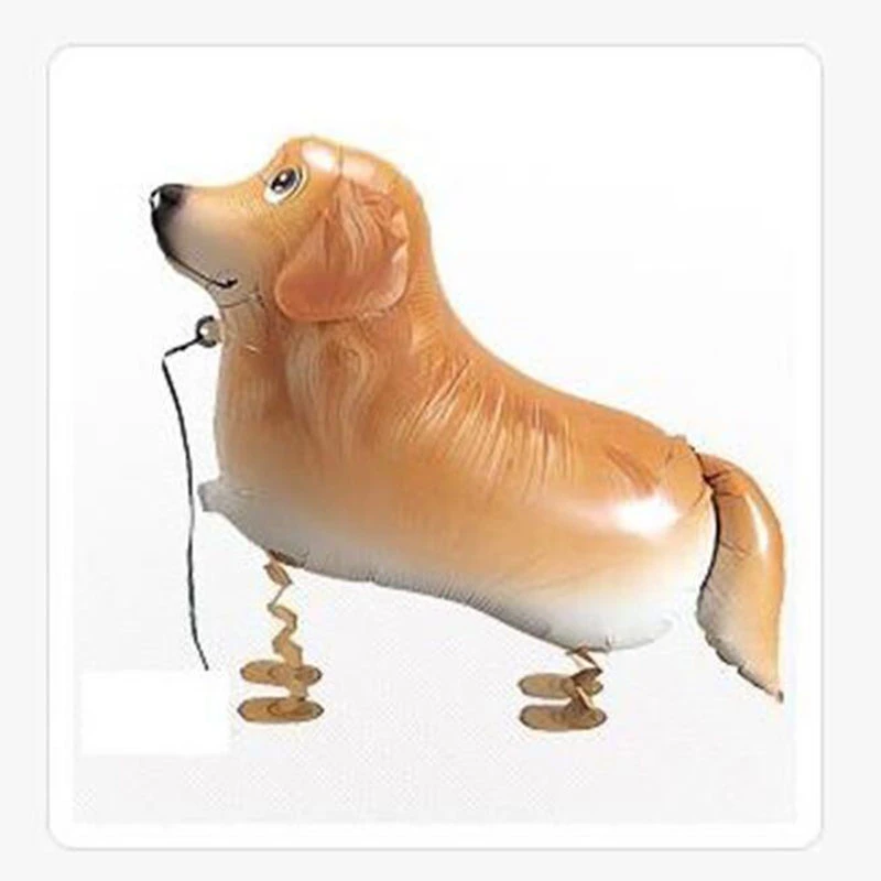 Walking Dog Folie Ballon 1pc 70x42cm Golden Retriever Huisdier Helium Ballon Leuke Hond Gelukkige Verjaardag Party Decoraties Kinderen Speelgoed Bal Ball Ball Ball Goldenball Toy Aliexpress