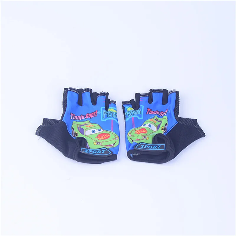 Спортивные перчатки для детей, полупальцевые митенки Детские хлопковые перчатки без пальцев для девочек на открытом воздухе