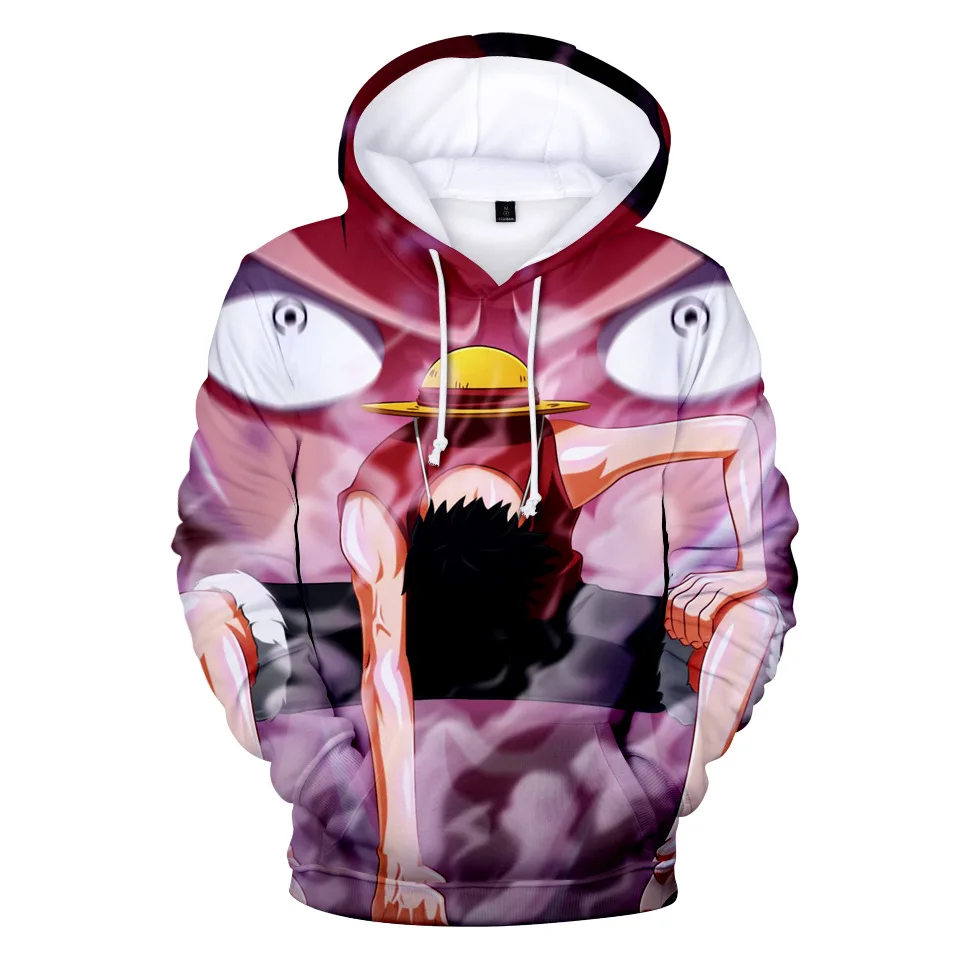 

ONE PIECE 3D Printed Luffy Costume Hoodies Hooded Cosplay Sweatshirts Casual Tops Choba Hip Hop Harajuku Cute Hoodie