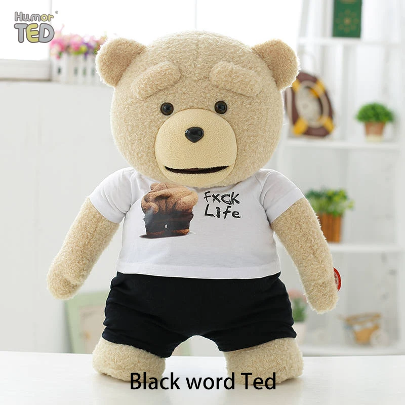 1" Говоря Ted Говоря Плюшевые игрушки Тедди электронных мягкие животные для детская одежда для девочек мальчиков