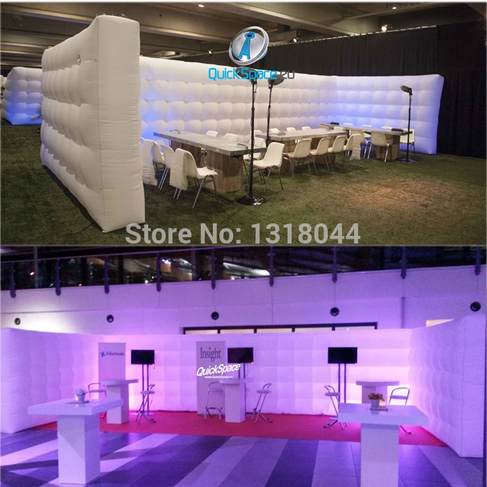

Free shipping cube shape colorful inflatable led walls for events exhibition shows