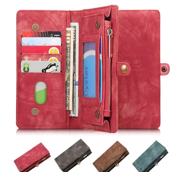 

Luxury Retro Leather Case For Apple iPhone 6S Case Wallet Flip Phone Bag Cases Leather Coque for iPhone 6 6S Plus Caseme