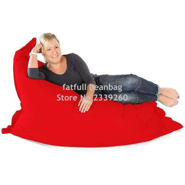 Cover only No Filler RED Color outdoor bean bag chair-home furniture-beanbag sofa beds