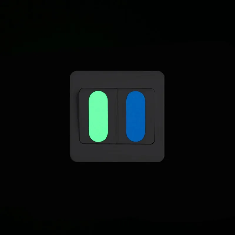 

Glow in the Dark Switch Panel Button Sticker DIY Luminous Indicating Strip Night Light Wall Decorative Sticker Home Decor Decal