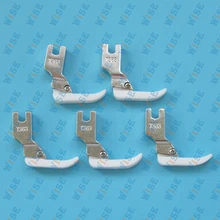 Juki Brother Singer narrow zipper TEFLON FOOT T363 5 PCS