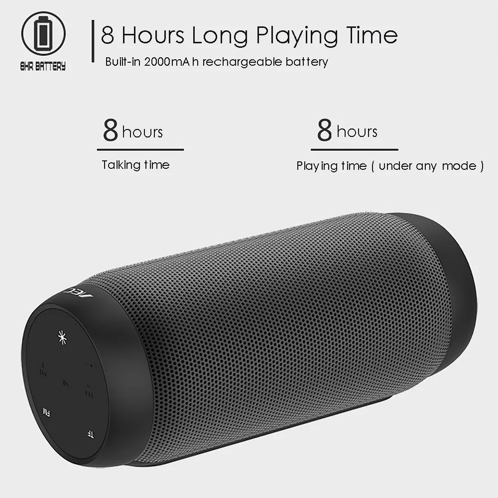  AEC colorful Waterproof LED light Portable Bluetooth Speaker BQ - 615 Pro Wireless Super Bass Mini 