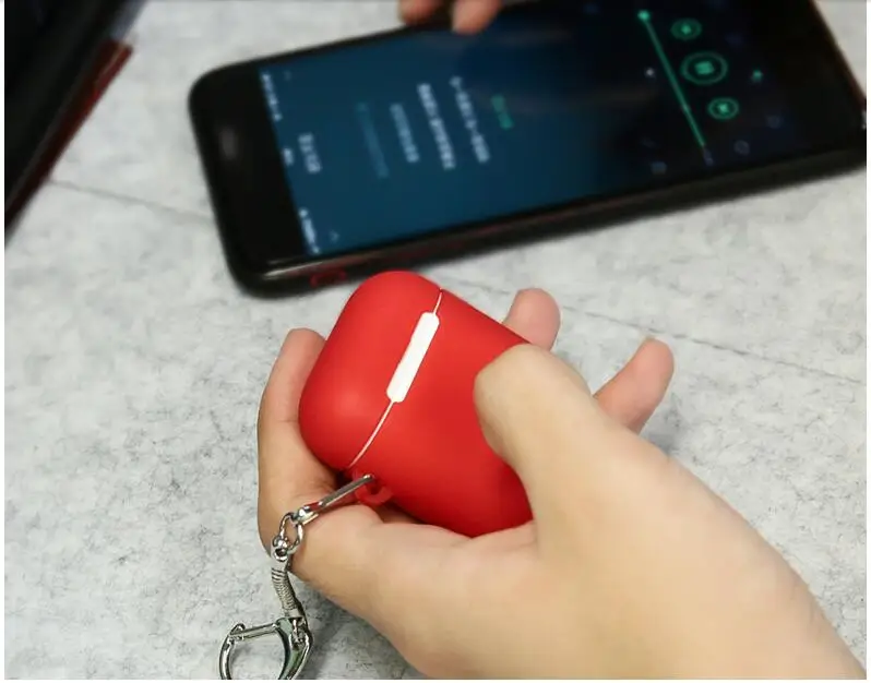 BUBM силиконовый чехол для наушников Apple AirPods Bluetooth беспроводные наушники
