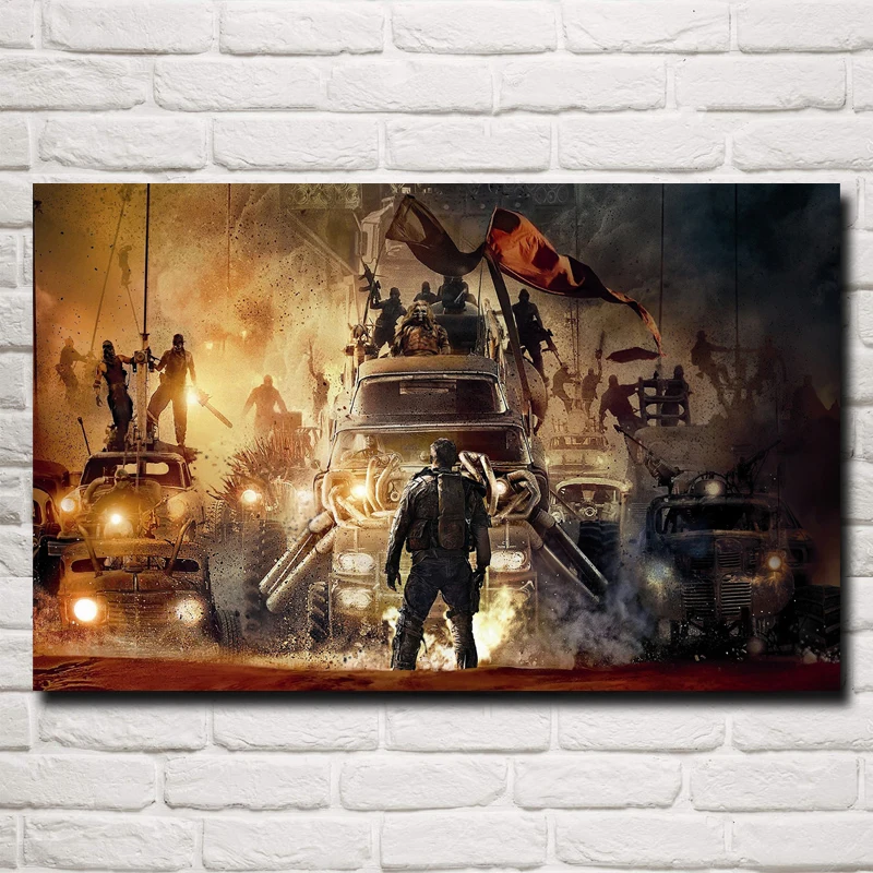 FOOCAME Mad Max Fury Road кино плакаты и принты комната настенная живопись искусство