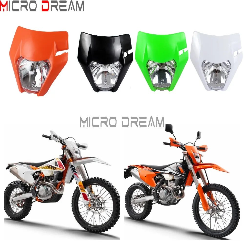 Универсальная накладка на Мотокросс Supermoto Enduro фару для KTM 50 530 EXCF XCW SXF XCF EXC SMR SX XC 2008