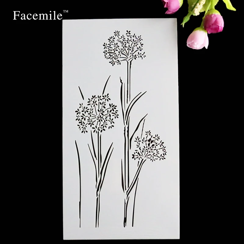 6PCS/SET Cake Stencil Bakery Tool Fondant Mold Bakeware Fondant Cake Stencil Template Mold 55007