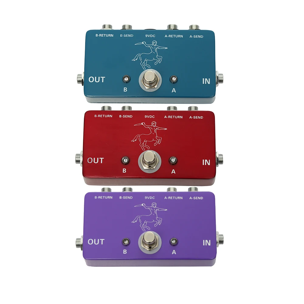 

Unique Three Color Guitar Foot Pedal Looper AB Guitar Pedal Loop Electric Guitar EffectS Pedal