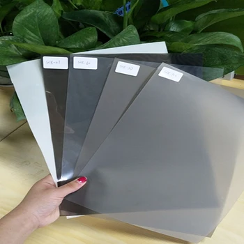 

5pieces 210mmx300mm Projection film Rear Projection Screen Film holographic Sample 5Colors Together