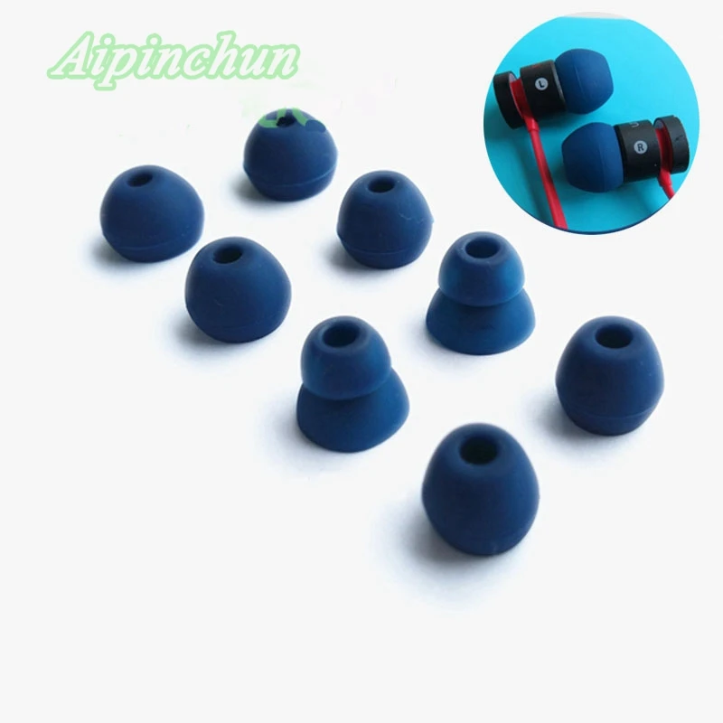 1 комплект = 8 шт. Силиконовые амбушюры Aipinchun насадки наушники вкладыши гарнитура
