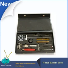 Последние Часы Ремонтные Инструменты и Наборы, Часы, Группа Pin Remover Часовщик Ремонт Набор Инструментов в Черный коробка