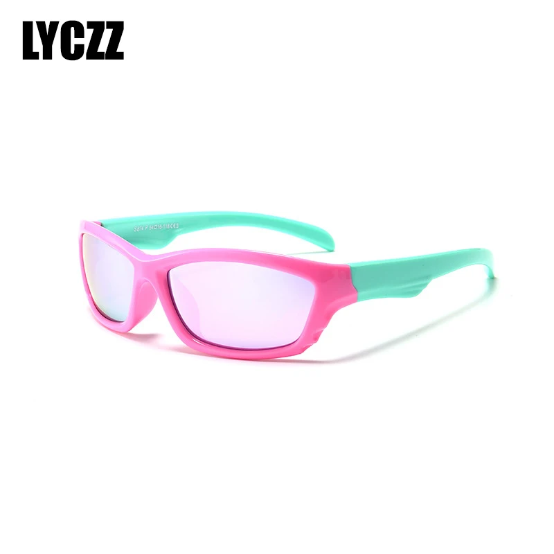 Lyczz Детские уличные спортивные солнцезащитные очки UV400 защитные поляризованные