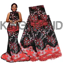 Африканский Базен riche ткань вышитые высокого качества Базен riche getzner 4,6+ 1,8 м чистая кружевная ткань с гипюровым кружевом