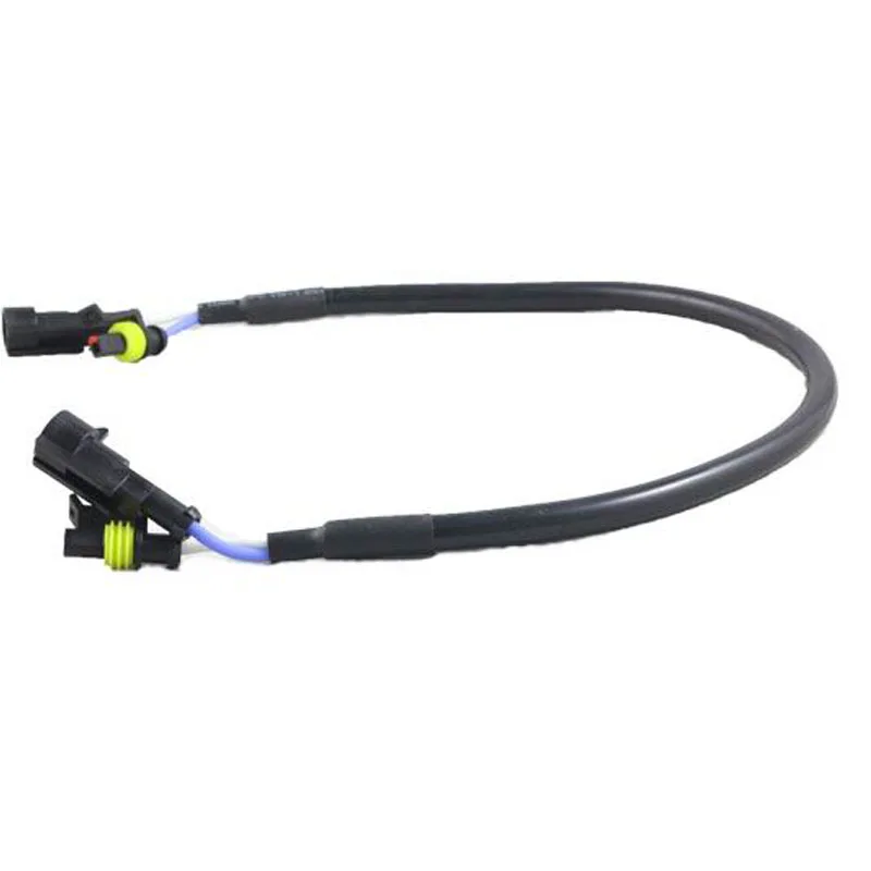 50cm 0.5 Meters AMP socket Extension Wire wiring HID high voltage cord Cable 2PCS